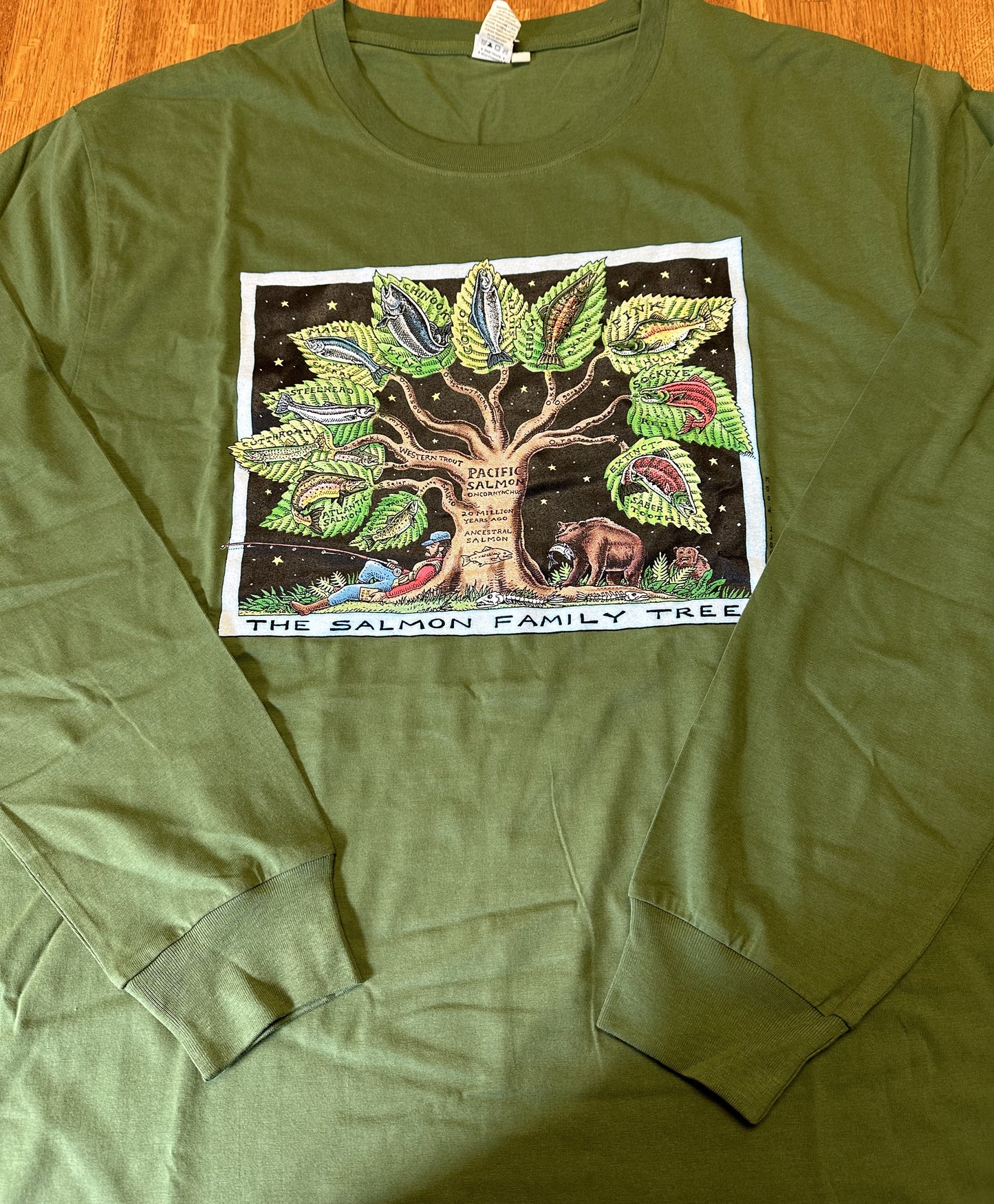 Salmon Family Tree, 2023 Conference T-shirt